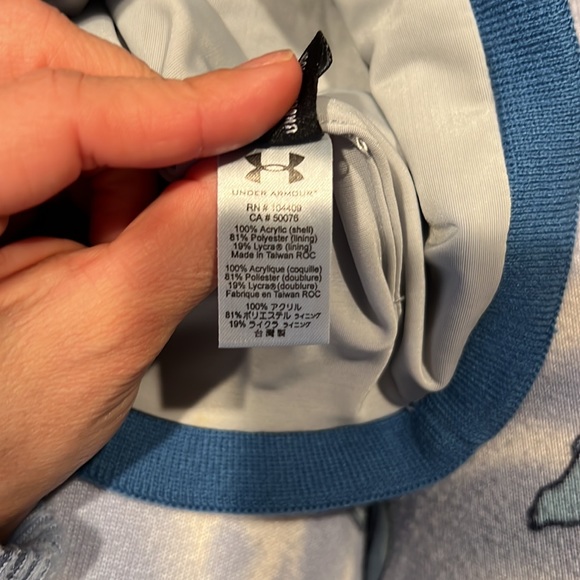 Under Armor Baby Blue Skully Hat for Women - Picture 5 of 6